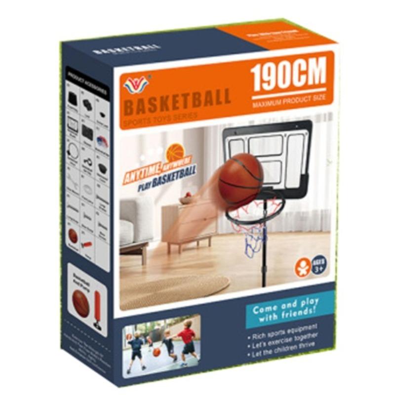 Adjustable Basketball Stand with Wheels