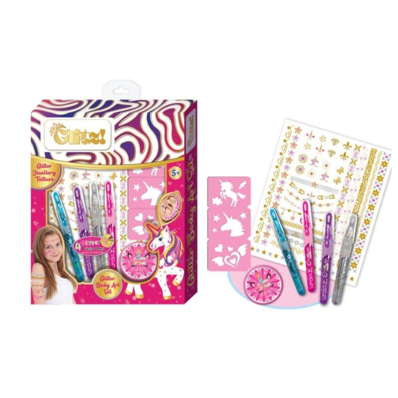 جليتز - مجموعة التاتو للجسم