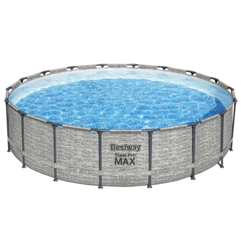Bestway Steel Pro Max Stone Pool