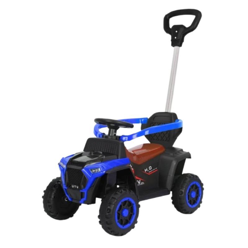 سيارة دفع للأطفال - فيرست ستيب رباعية العجلات بمقبض تحكم