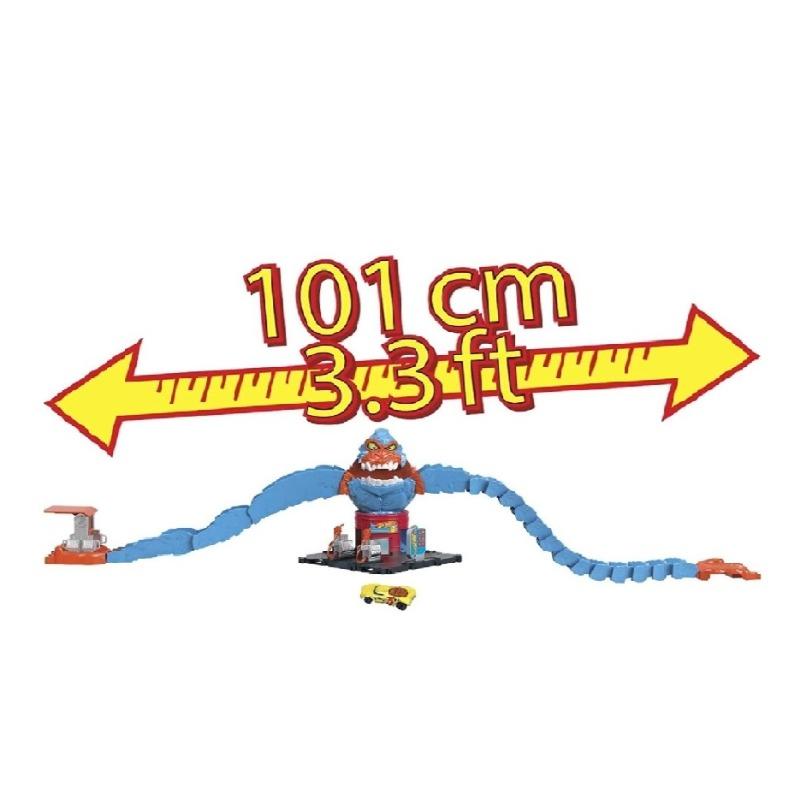 Hot Wheels City Wreck And Gorilla Attack Playset