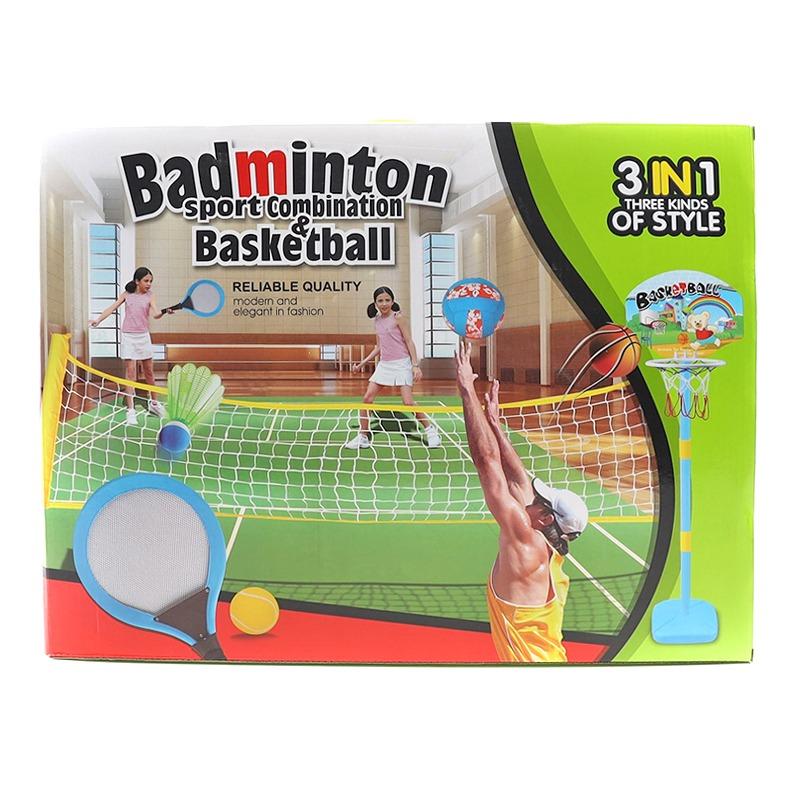 Badminton Sport Combination and Basketball