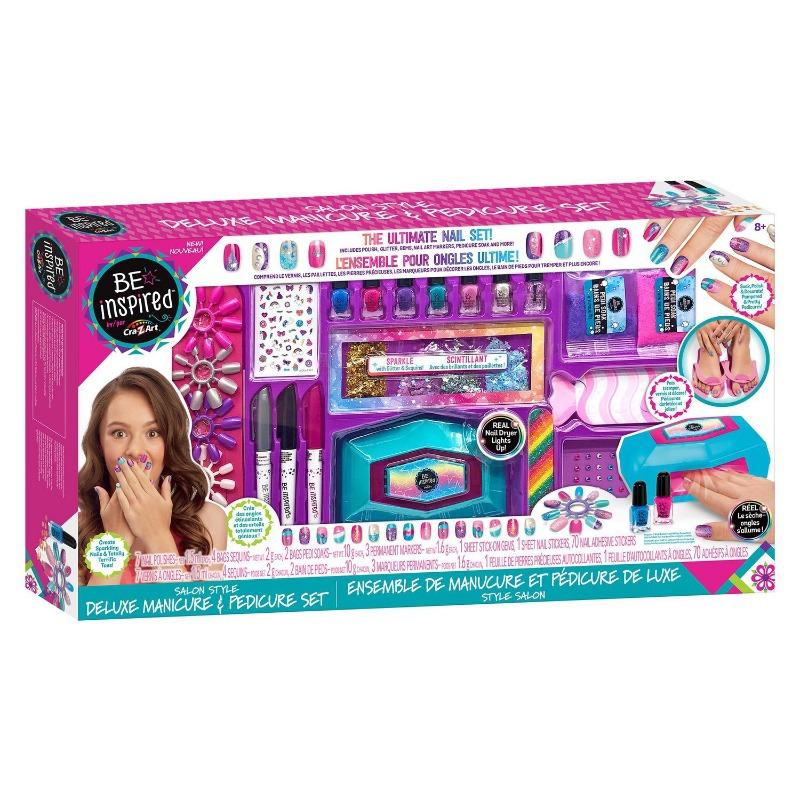 Shimmer N Sparkle Salon Style Deluxe Manicure And Pedicure