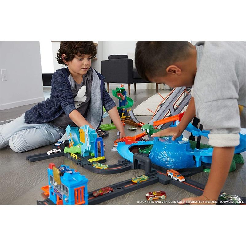 Hot Wheels Ultimate Gator Car Wash Playset