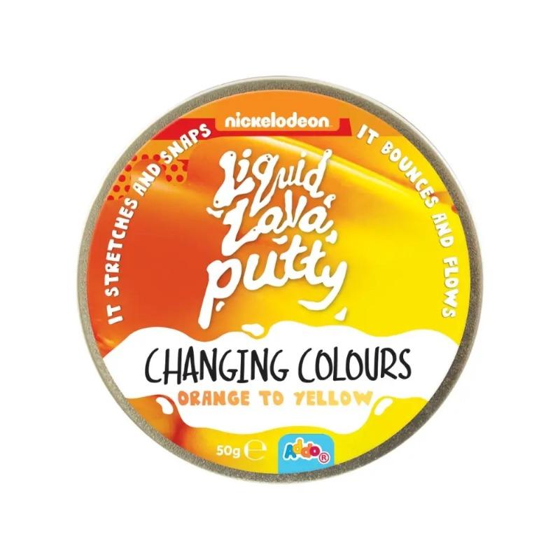 Addo Nickelodeon Liquid Lava Putty Changing Colours 50g