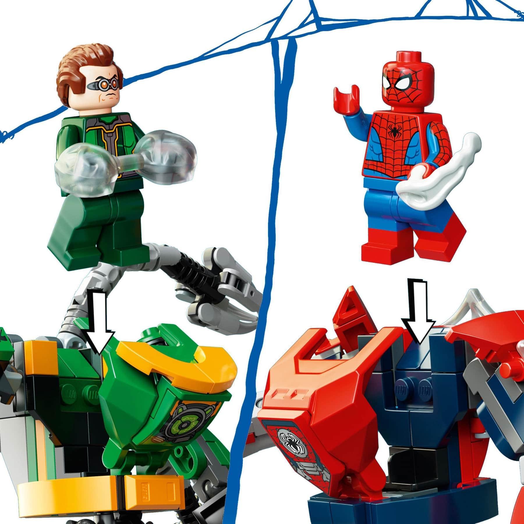 LEGO Marvel Spider-Man & Doctor Octopus Mech Battle - 305 Pieces