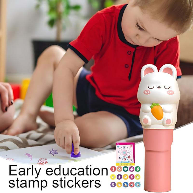 Nocky Magic Sticker Stamper - Pink