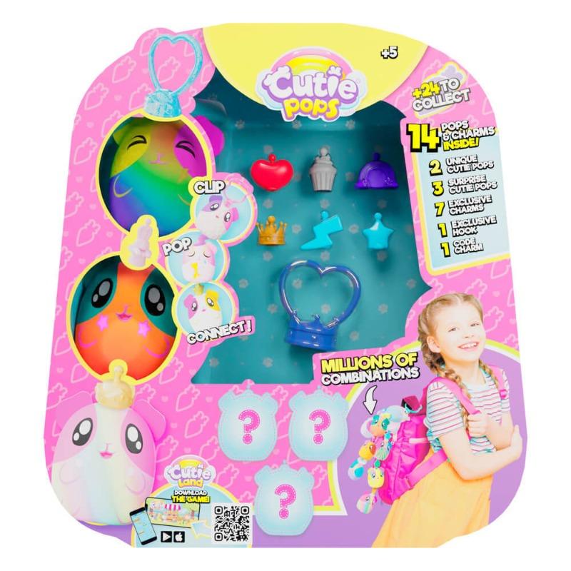 Cutie Pops Clip Pop And Connect - Five Cuties Blind Pack