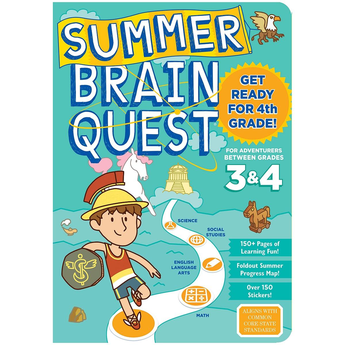 Brain Quest Workbook Get Ready For 4th Grade