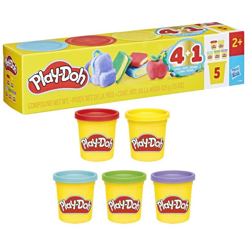 Play Doh Back to School Clay Set for Kids - 5 Pcs