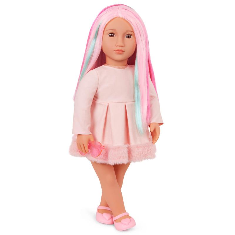 Our Generation Rosa Fashion Doll with Multicolored Hair