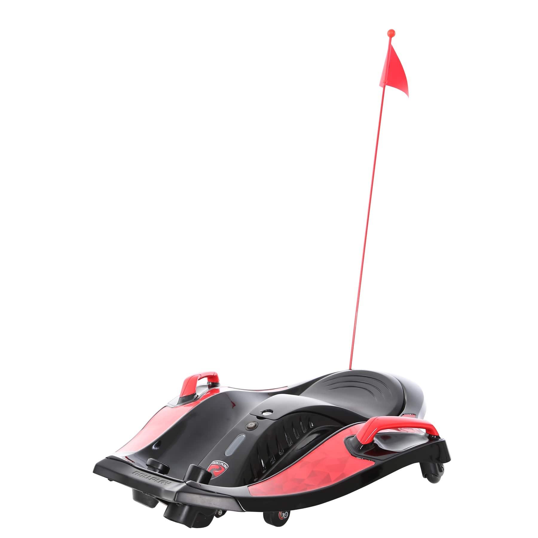 رول بلاي - لعبة كهربائية نايت هوك توبوجان 12 فولت لون أسود وأحمر