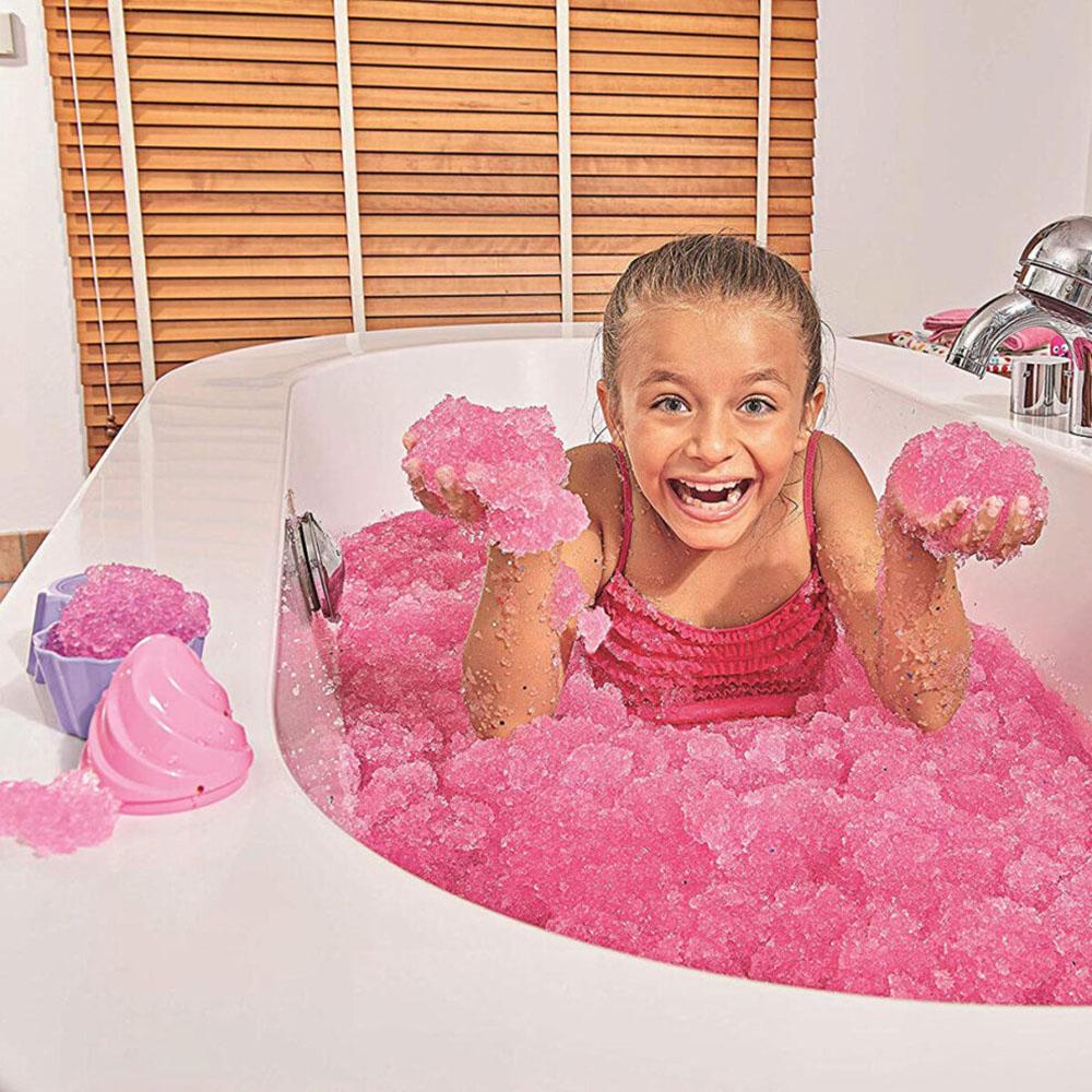 جيلي باف - مسحوق الجيلي اللامع 300 جرام بلون وردي