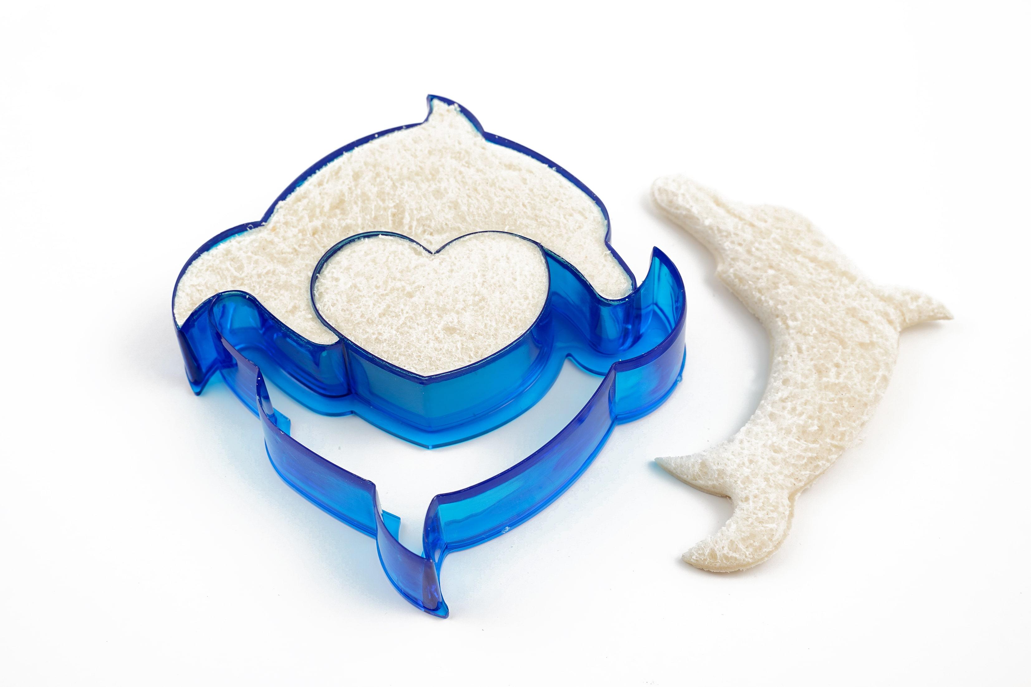 Tiny Wheel - Blue Dolphin Toast Cutter