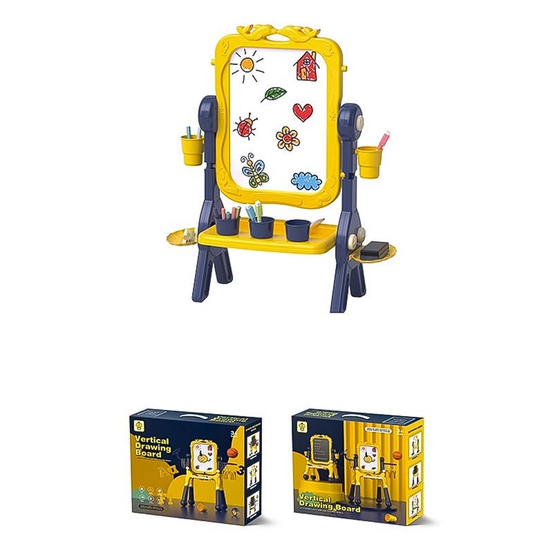 Magnetic Drawing Board 4 In 1 - Yellow
