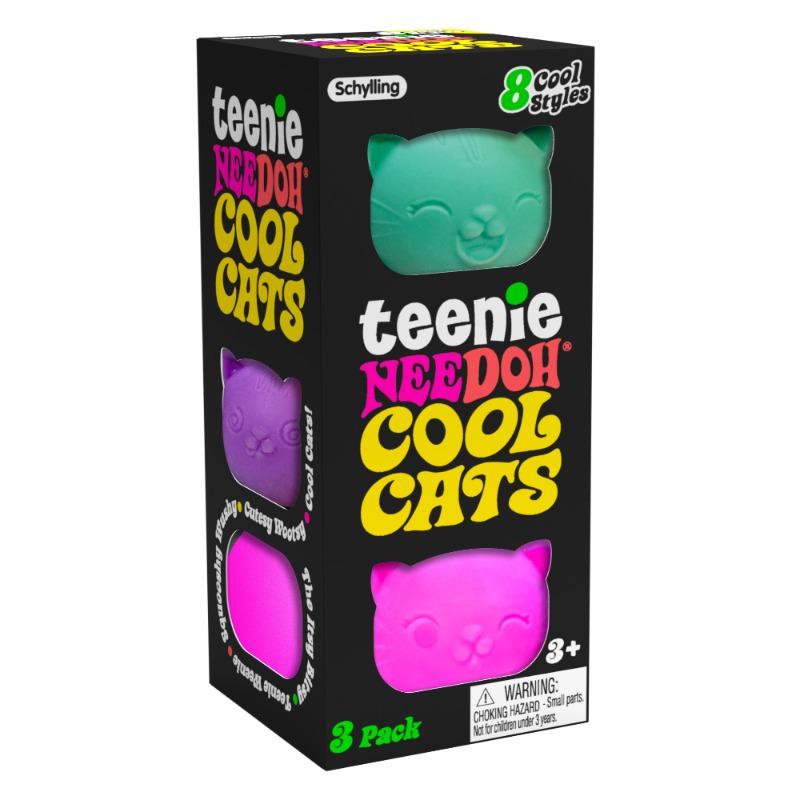 Teenie NeeDoh Cool Cats 3-Pack