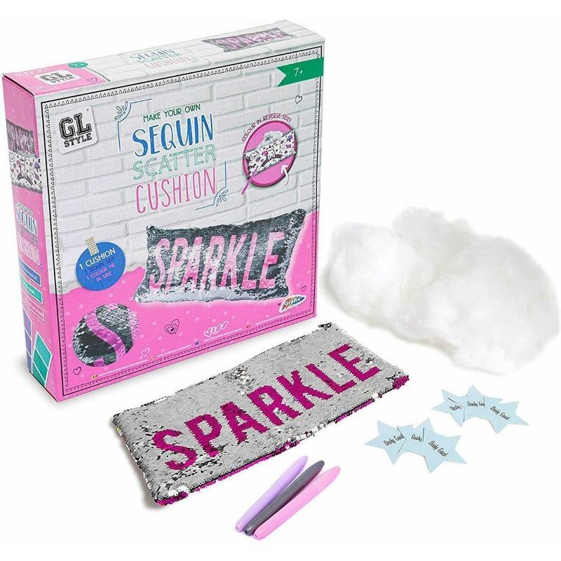 GL Style Make your Own Sequin Scatter Cushion