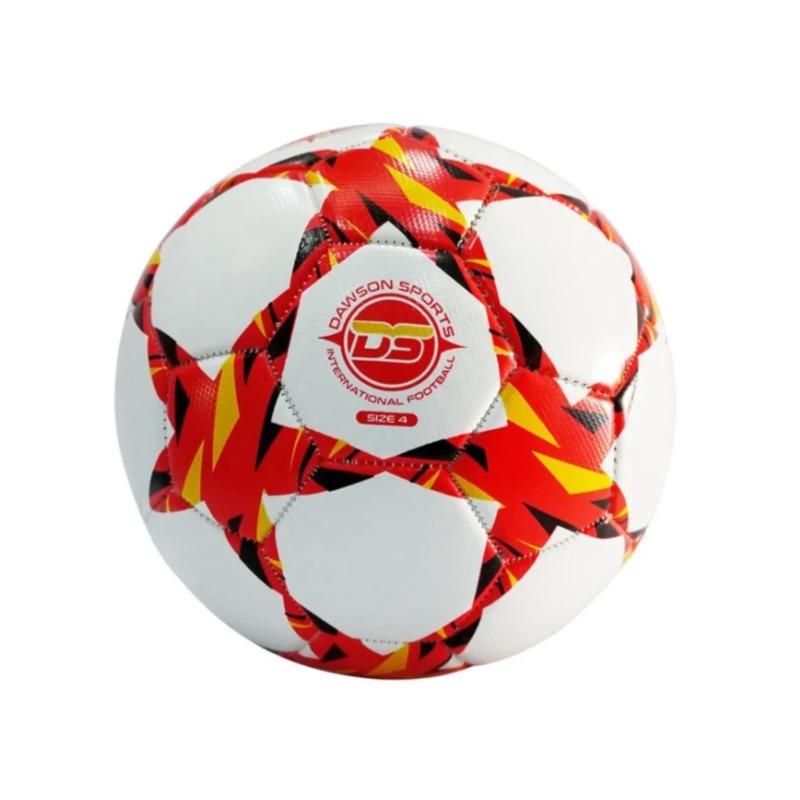 دوسن - كرة قدم عالمية - مقاس 4 - لون أحمر