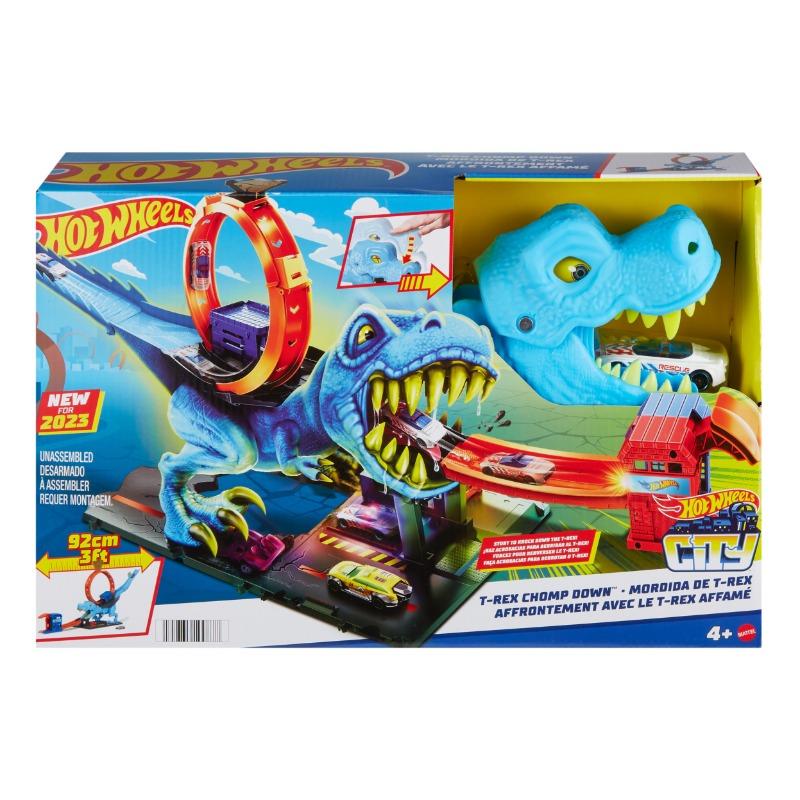 Hot Wheels City T-Rex Chomp Down