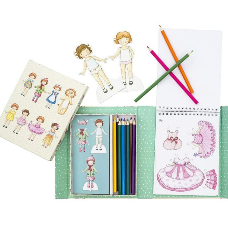 Tiger Tribe - Paper Doll Kit Vintage