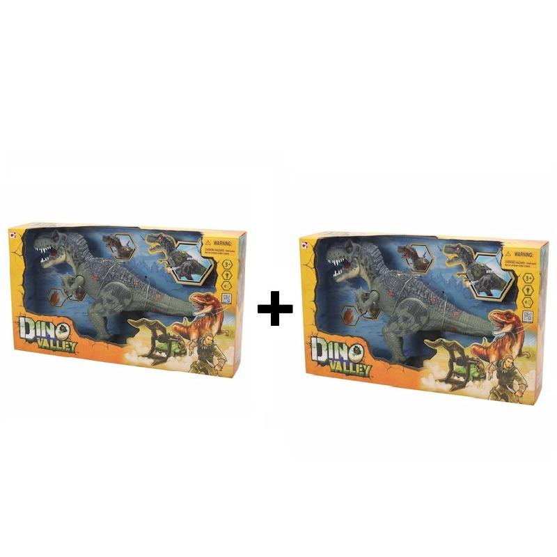 اشتري 1 واحصل على 1 مجانا دينو فالي - لعبة ديناصور تي ركس التفاعلي