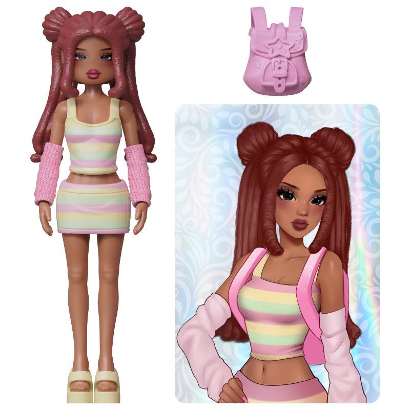 دريس تو امبريس - دمى صغيرة غامضة – عبوة من 5 قطع – سوبرستار 2