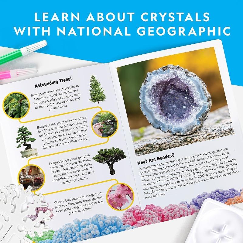 National Geographic Crystal Growing Kit