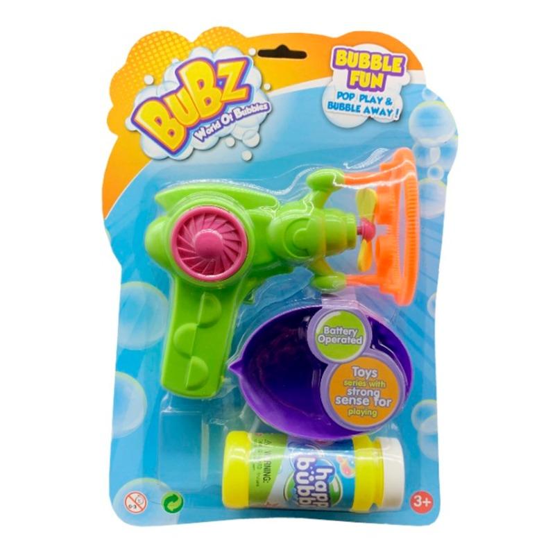 بوبس - مسدس صنع الفقاعات الأوتوماتيكي لون أخضر