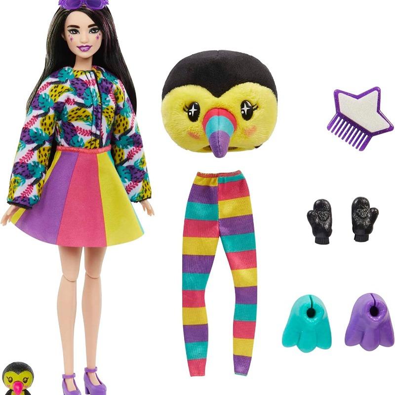 Barbie Cutie Reveal Doll With Plush Toucan Costume
