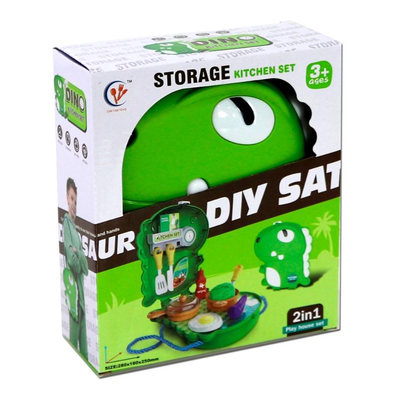 مجموعة لعب حقيبة المطبخ