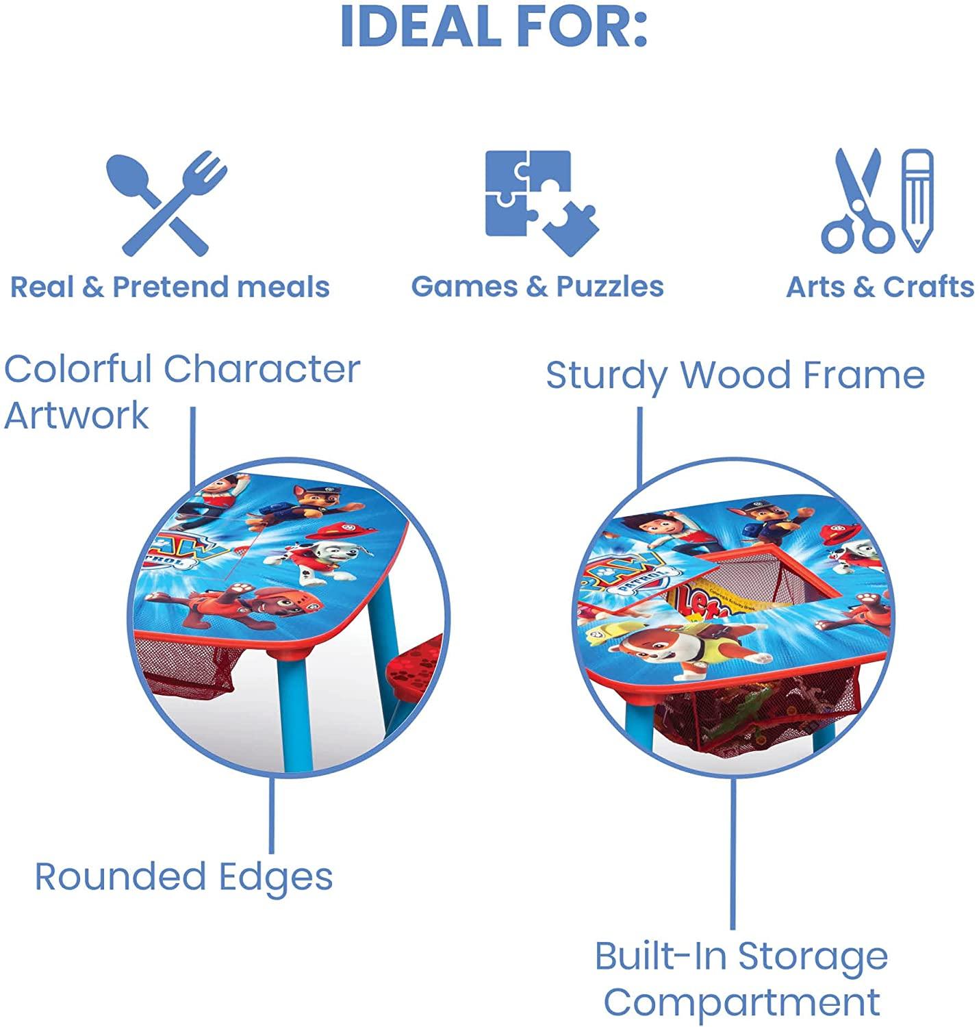 Delta Children Paw Patrol Table And Two Chairs