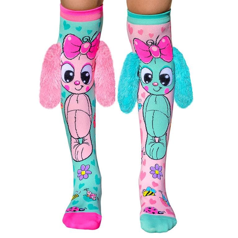Madmia Bunny Socks With Fluffy Ears - Medium
