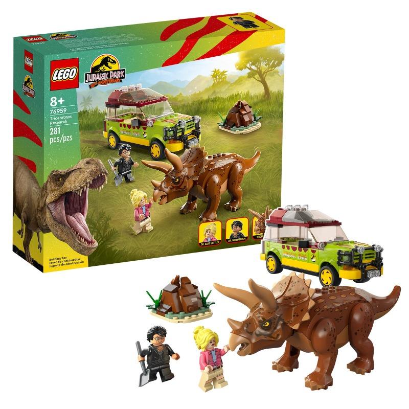 Lego Jurassic Park Triceratops Research
