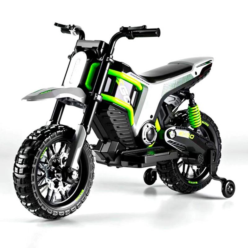 أوربيك تويز - دراجة الركوب النارية لون أخضر