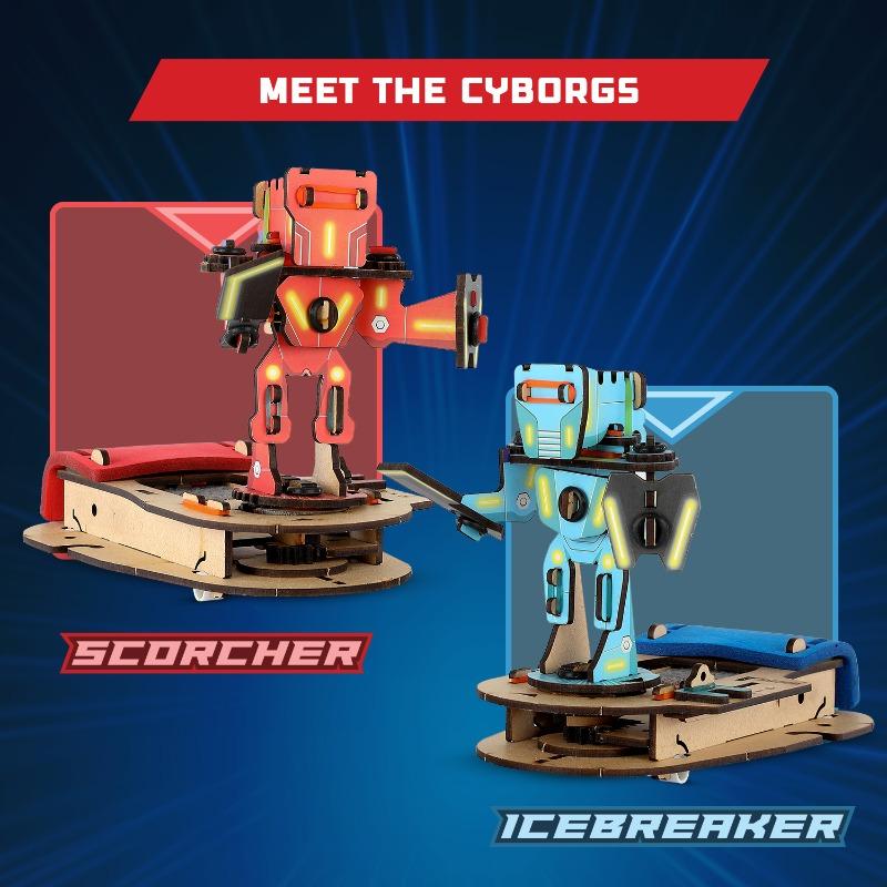 Smartivity Steam Warriors Clash of Cyborgs