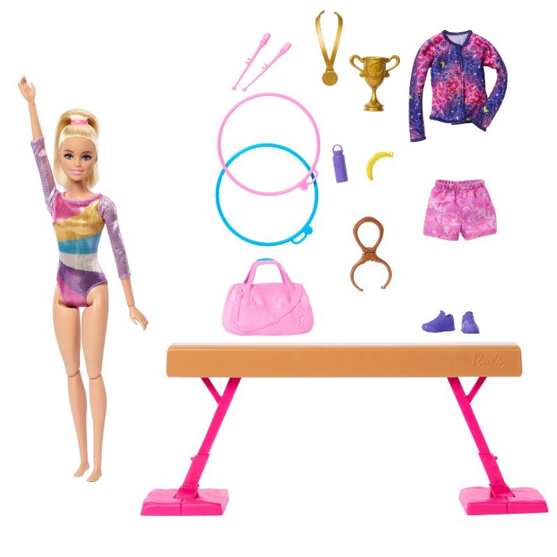 Barbie Gymnastics Doll with Accessories