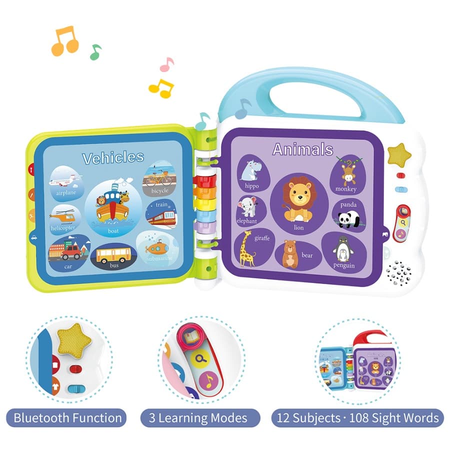 Kids Melody Touch And Learn Words Book
