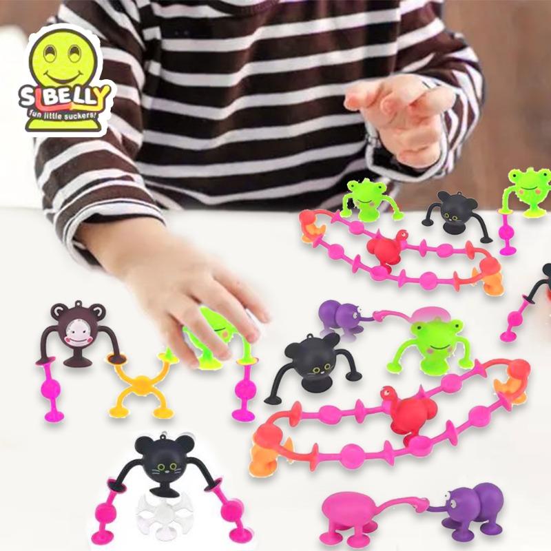 Animal Funny Little Suckers Set - 80pcs