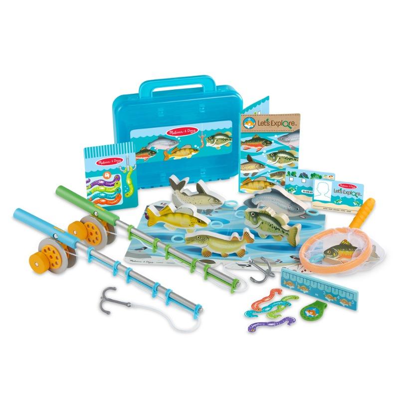 Melissa And Doug - Let’s Explore Fishing Play Set – 21 Pieces