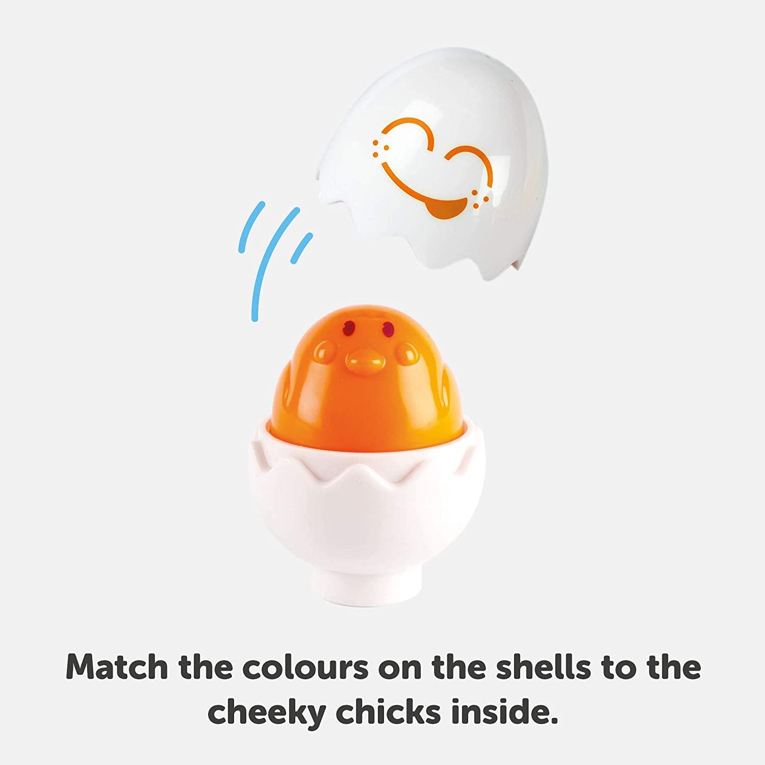 Tomy Toomies Hide And Squeak Eggs Toy