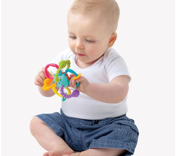Playgro Junyju Bend & Twist Ball Rattle