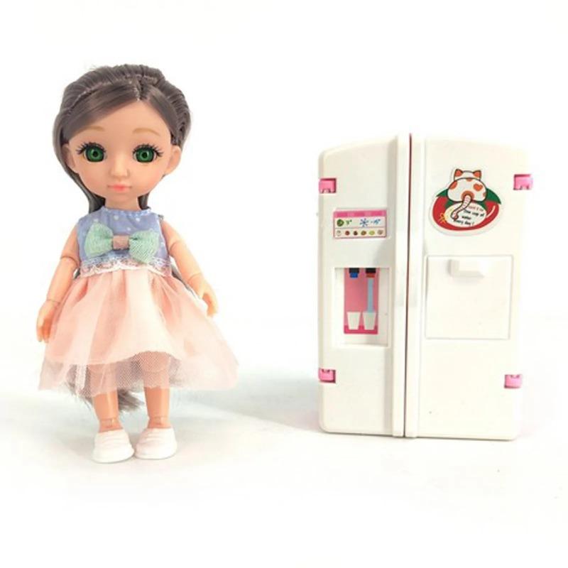 Sweet Annie Doll With Refrigerator Set - Assorted