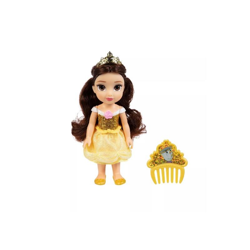 ديزني - دمية ديزني برنسيس بيل الصغيرة مقاس 6 انش للاطفال