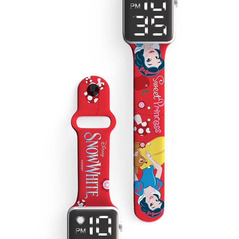 LED Digital Watch - Snow White