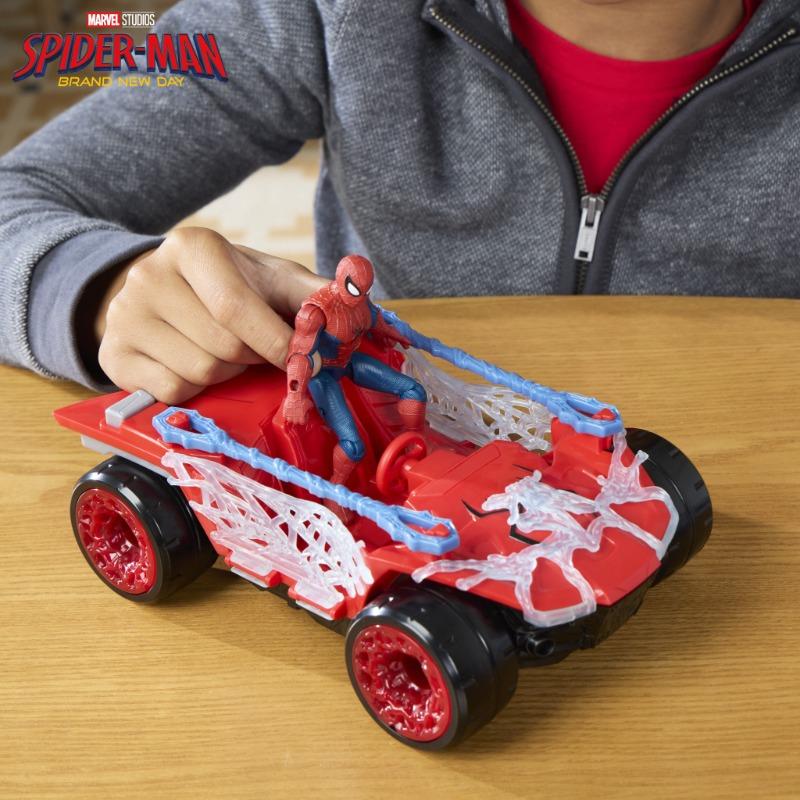 Marvel Spider-Man ActionVerse Stretch & Blast Buggy Figure & Vehicle Set