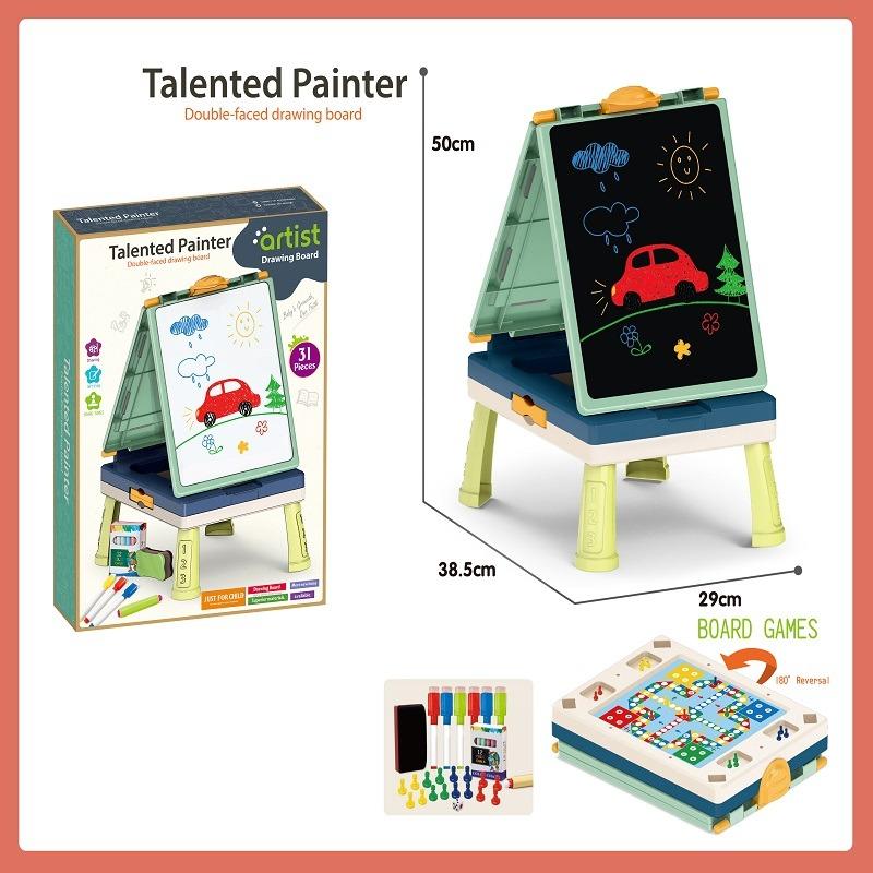 لوحة الرسم والألعاب الجماعية المزدوجة