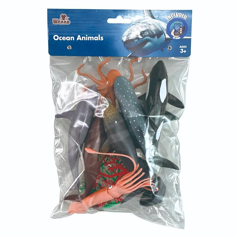 وينو - مجموعة حيوانات المحيط 12 قطعة