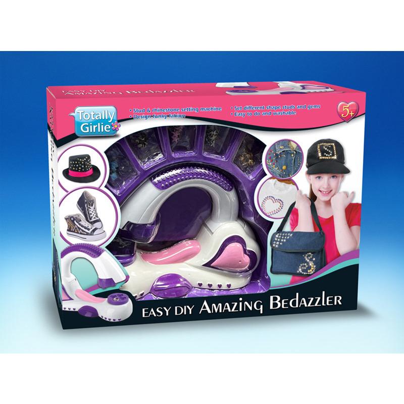 Totally Girlie Easy Diy Bling Rhinestone & Stud Setting Machine