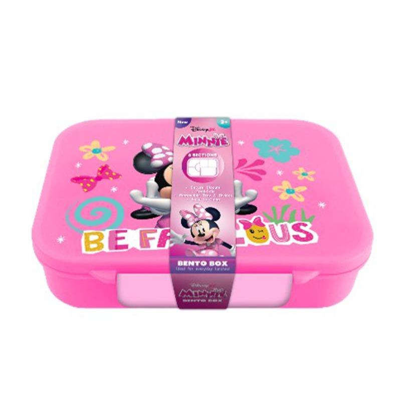Minnie Mouse Lunch Bento Box - 6 Dividers 1100ML
