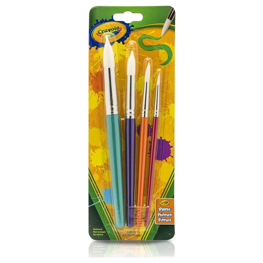 Crayola Round Brush Set - Pack of 4